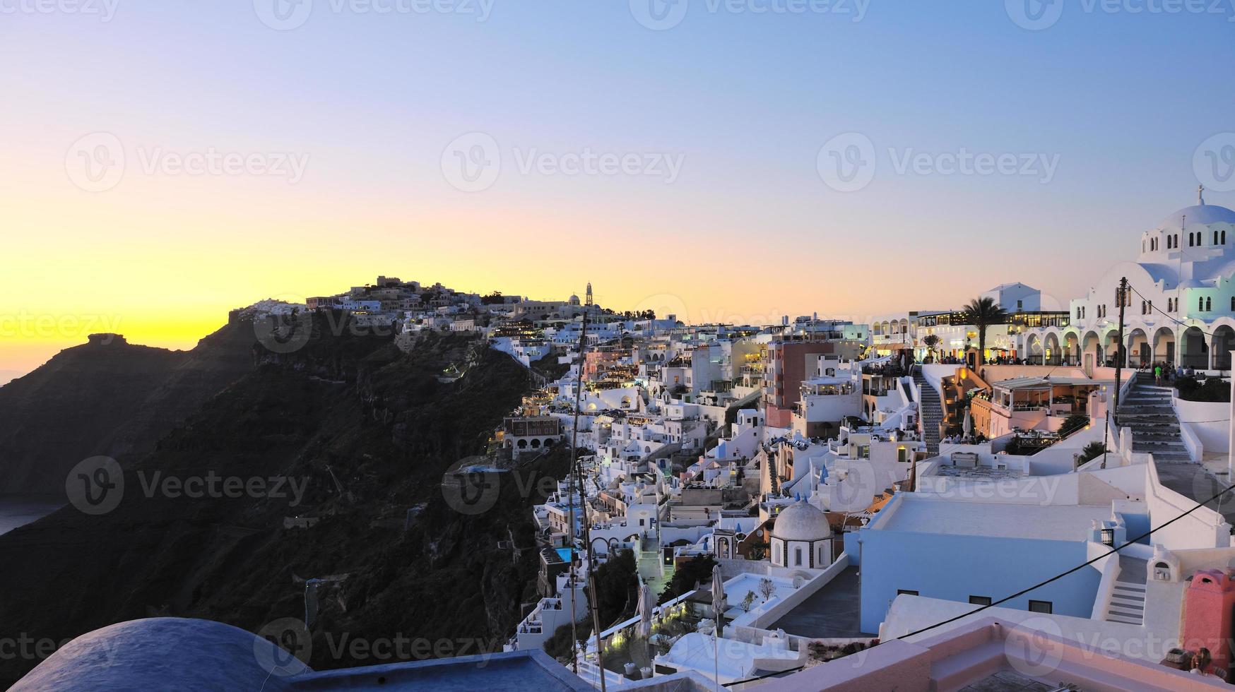 greece santorini view photo