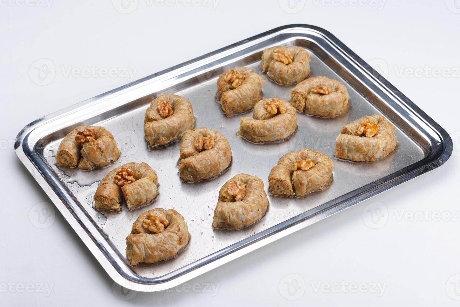 turkish baklava dessert photo