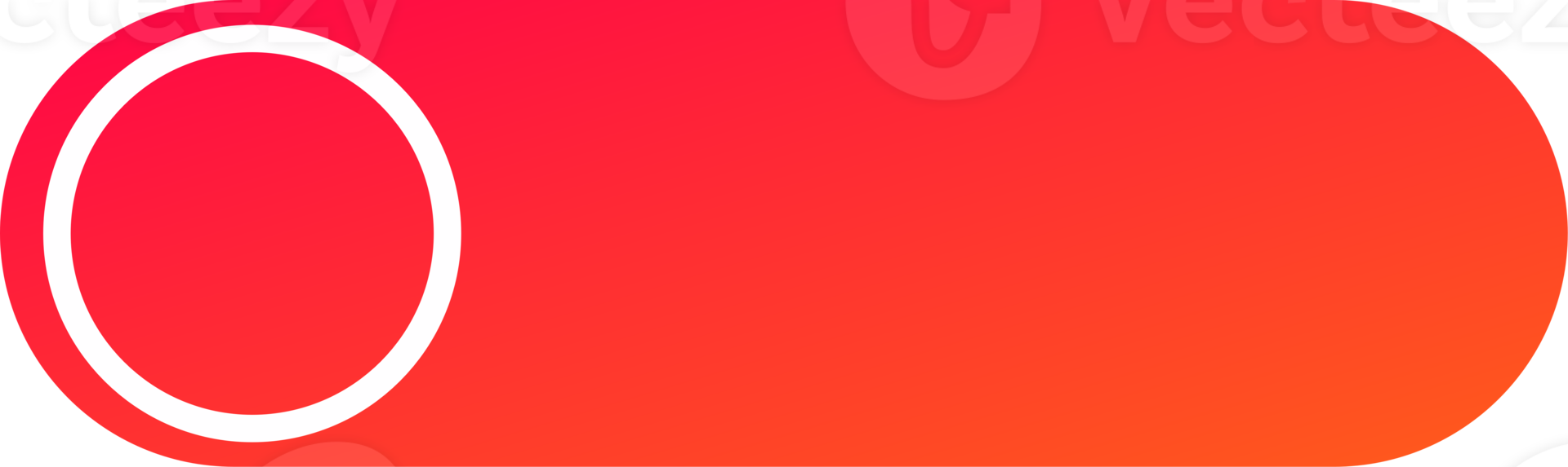Gradient Button With Circle png