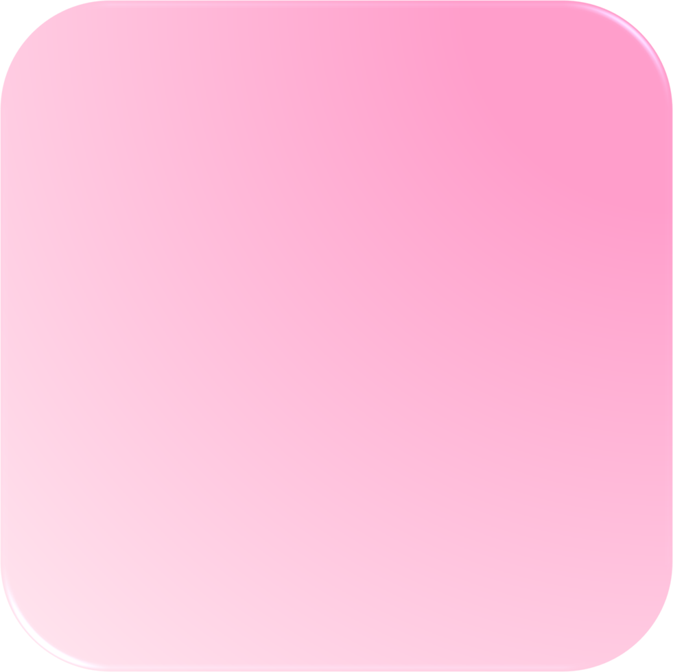 roze helling vierkant, helling plein knop png