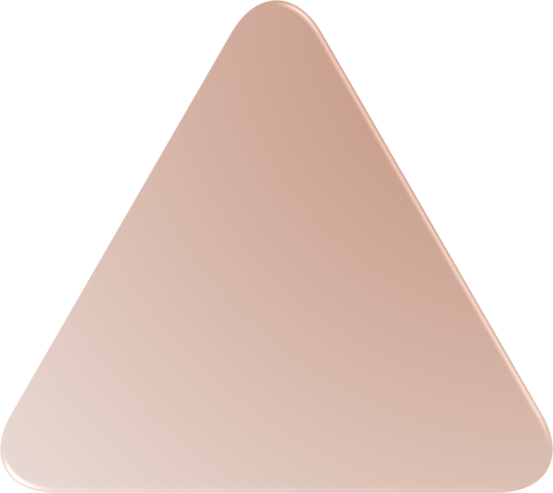 Brown Gradient Triangle, Gradient Triangle Button png