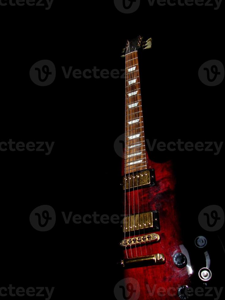 electric guitar view photo
