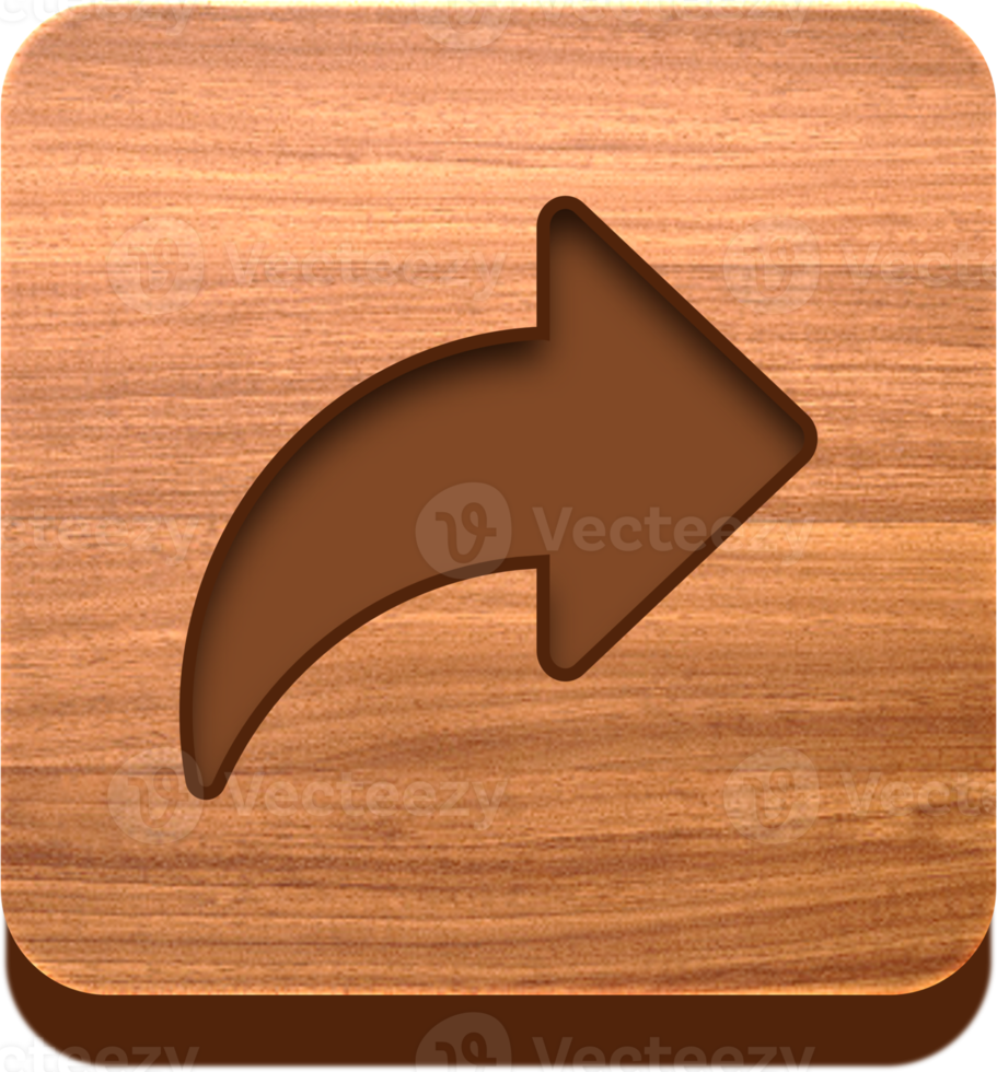 Wooden Share Button, Wooden Icon png