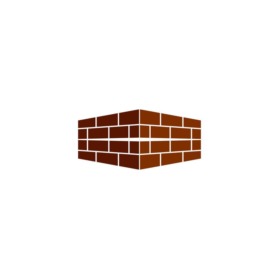 pile of bricks icon vector