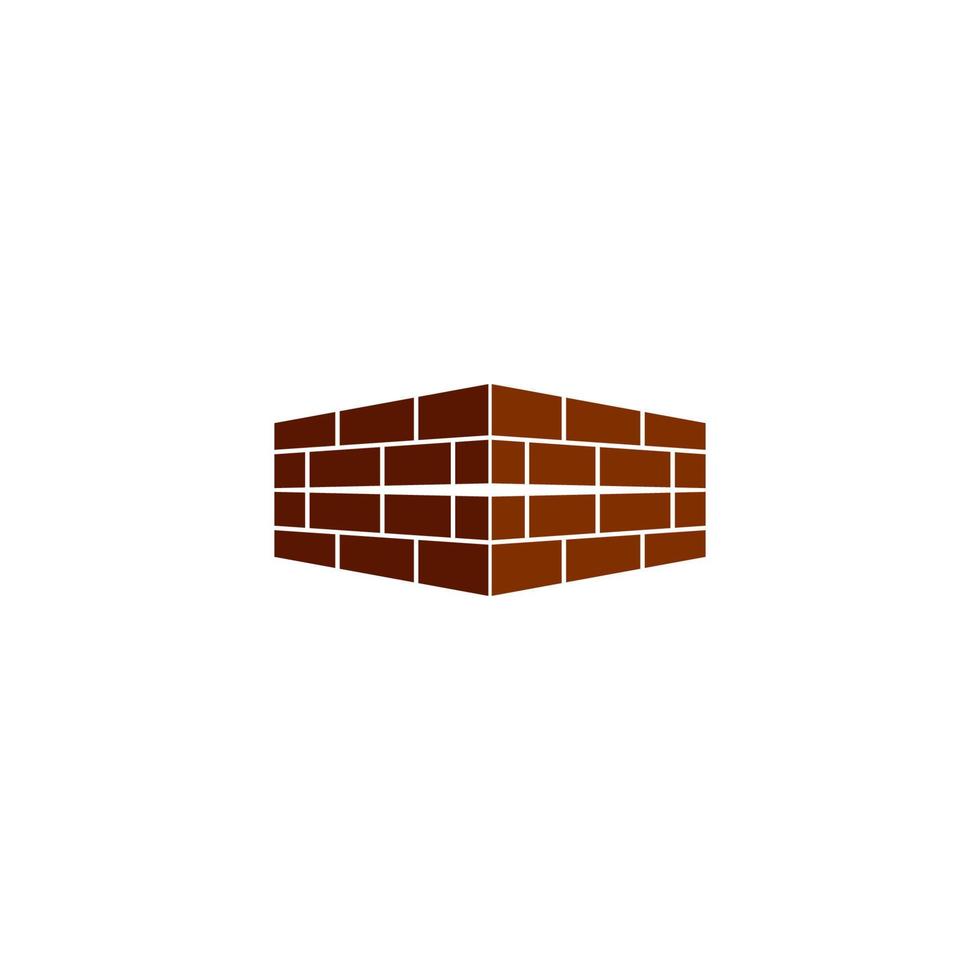 pile of bricks icon vector