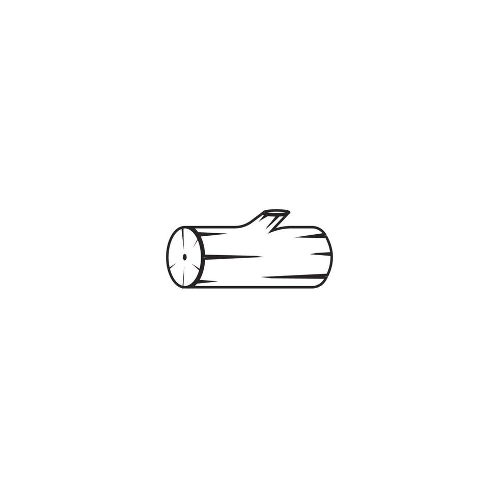 tree trunk  icon vector