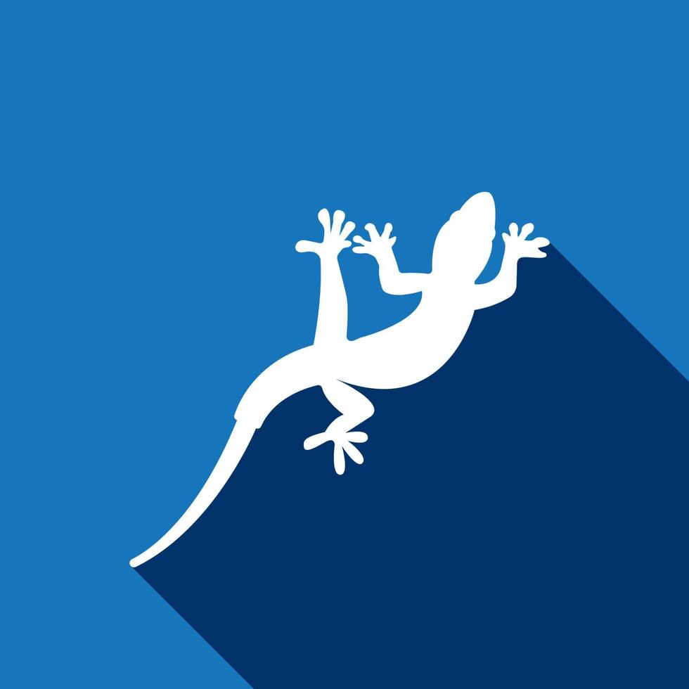 house lizard icon vector