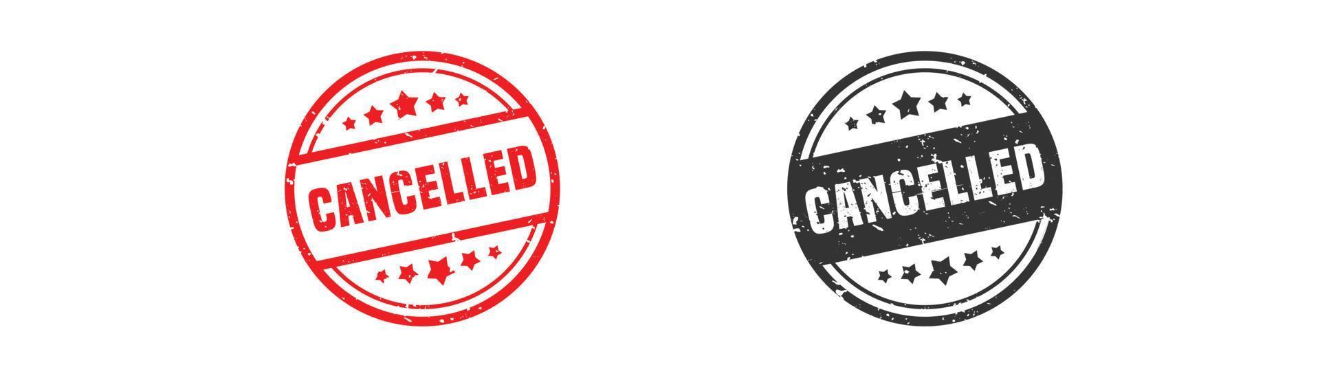 Cancelled stamp rubber with grunge style on white background. 10958796