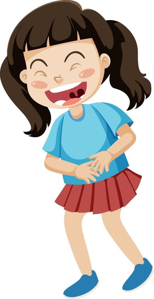 un personaje de dibujos animados de niña riendo 10958920 Vector en Vecteezy un personaje de dibujos animados de niña riendo 10958920 Vector en Vecteezy