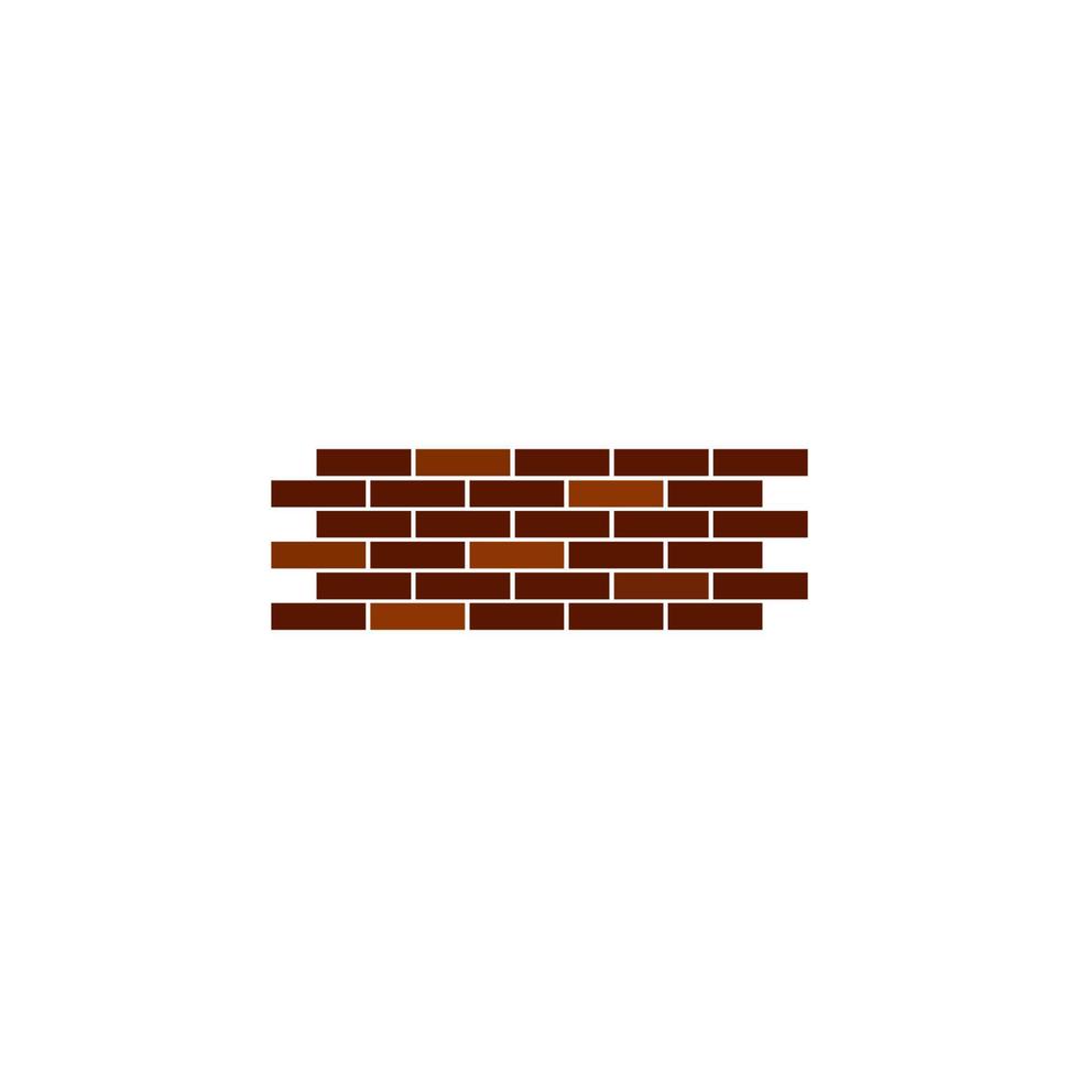 pile of bricks icon vector