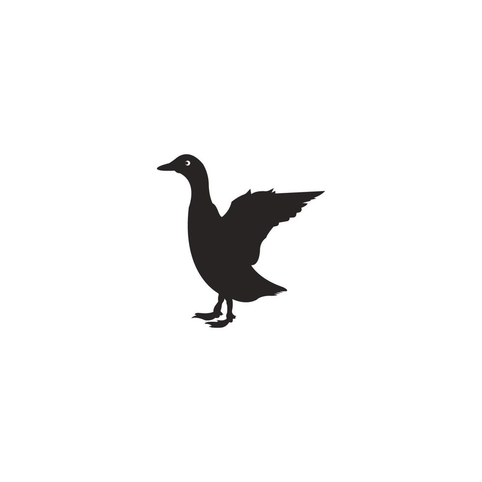 duck icon  vector