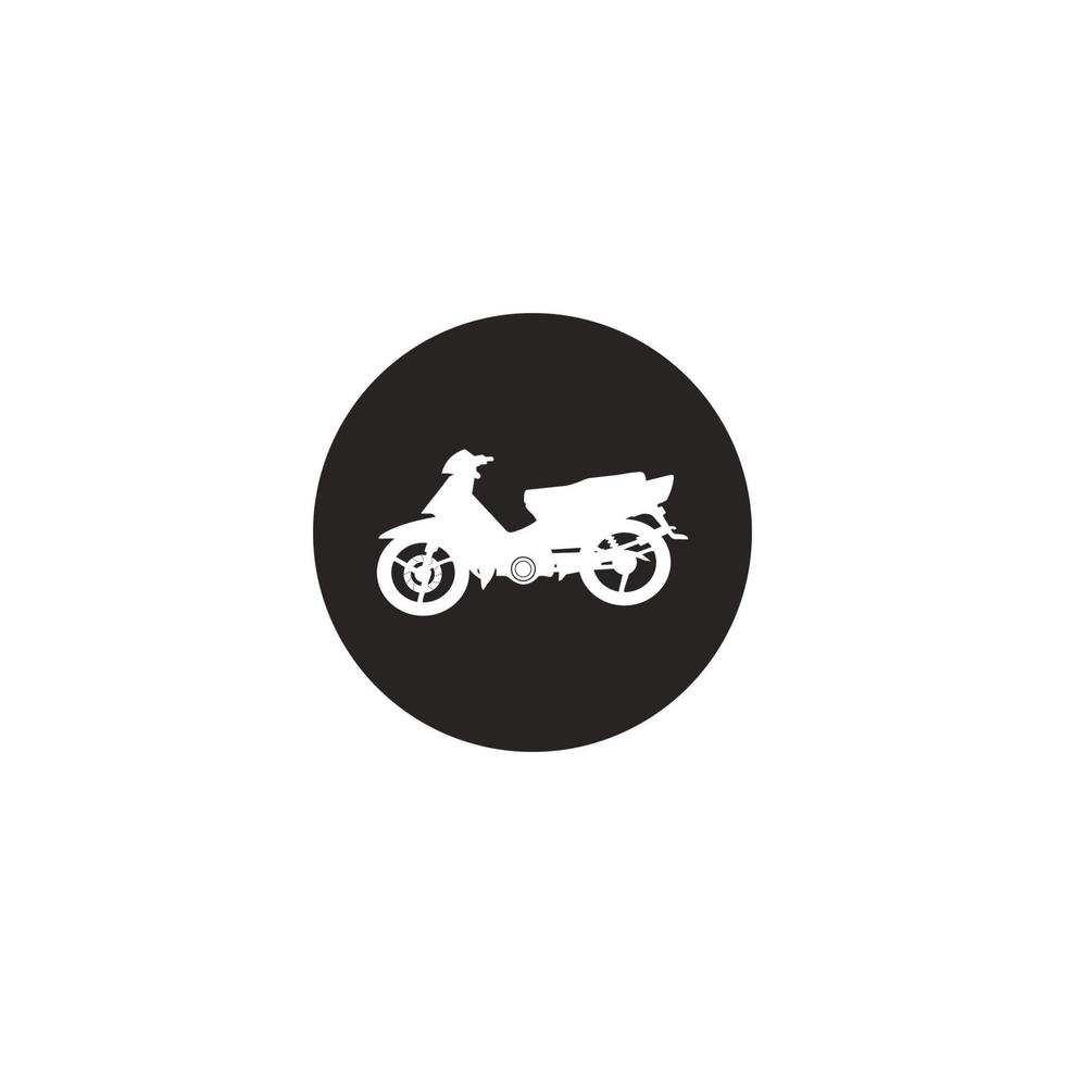 motorbike icon. vector