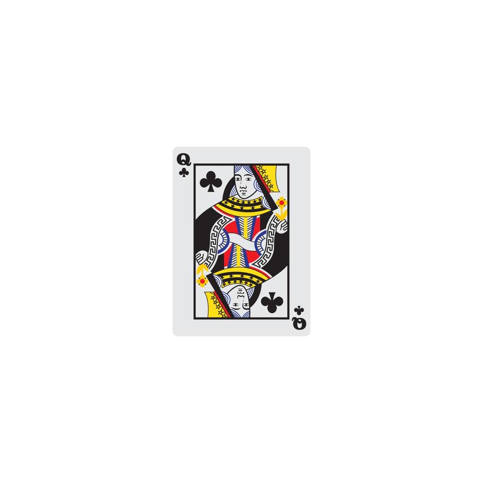 Playing Card icon vector