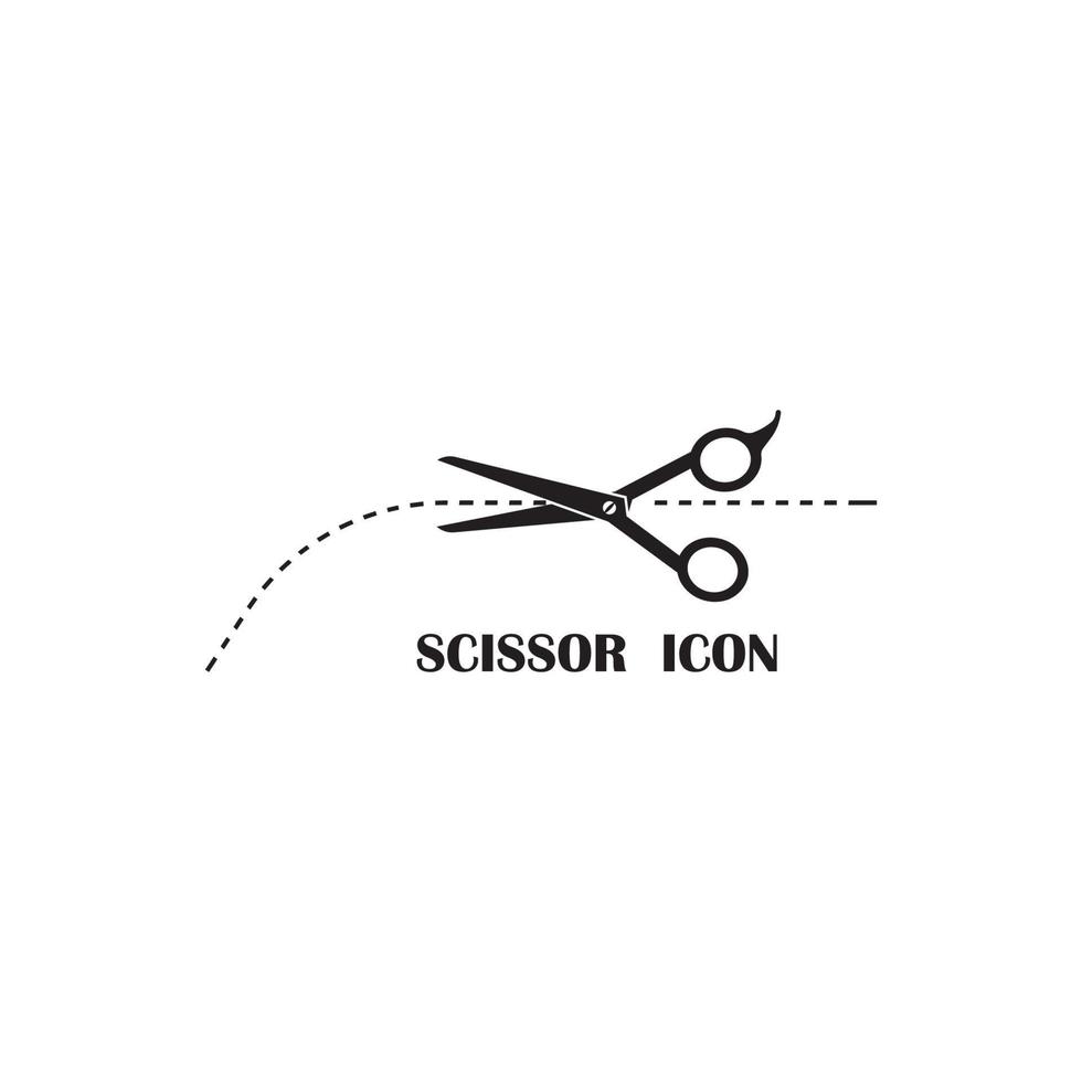 scissor icon vector