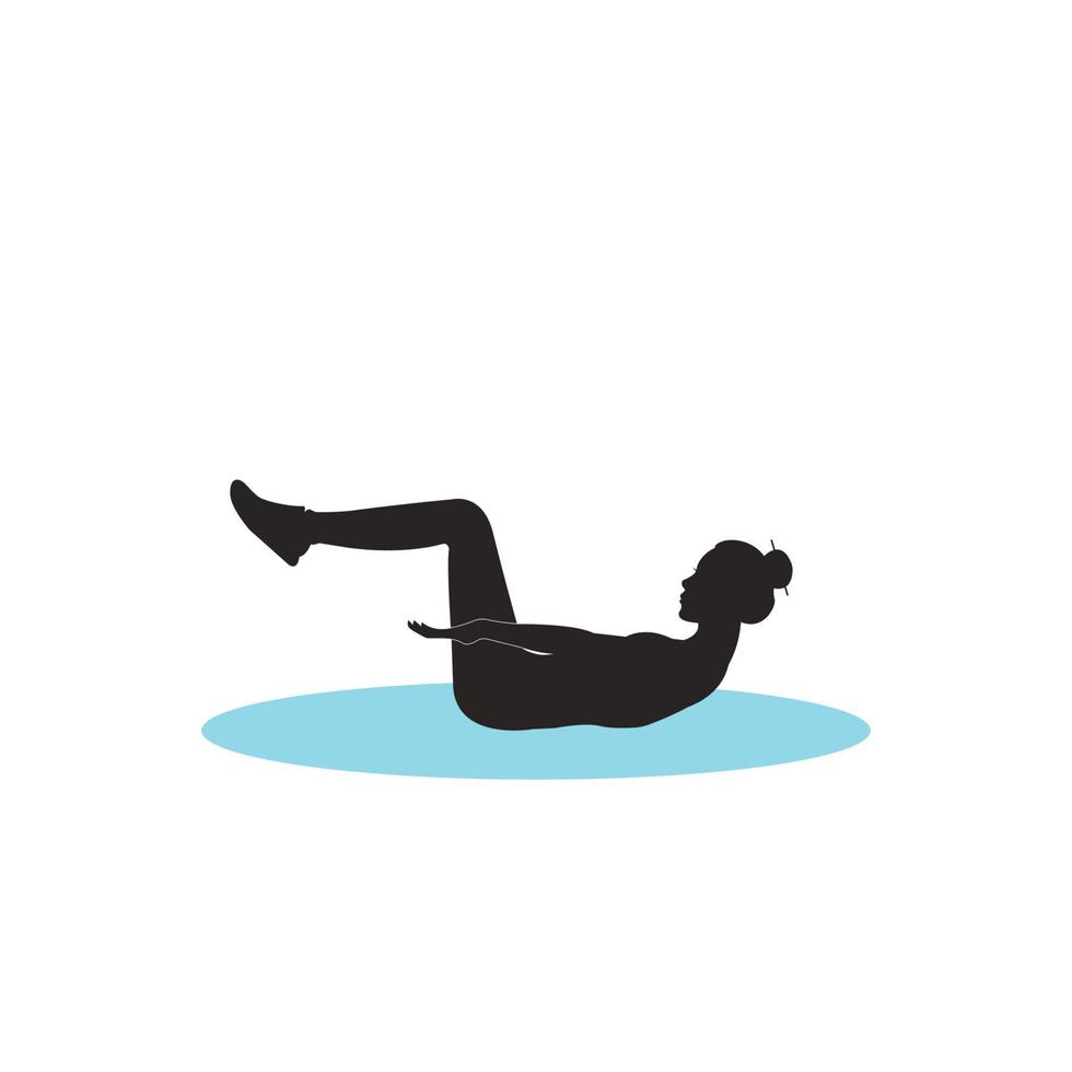 Yoga icon  vector