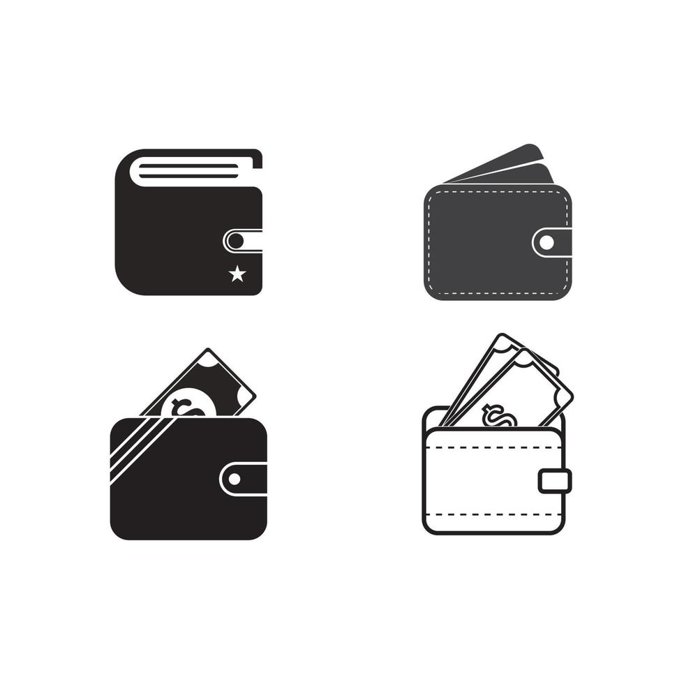 Wallet icon vector 10959837 Vector Art at Vecteezy