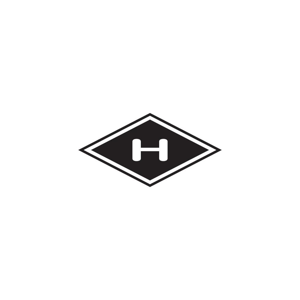 Helipad Icon vector