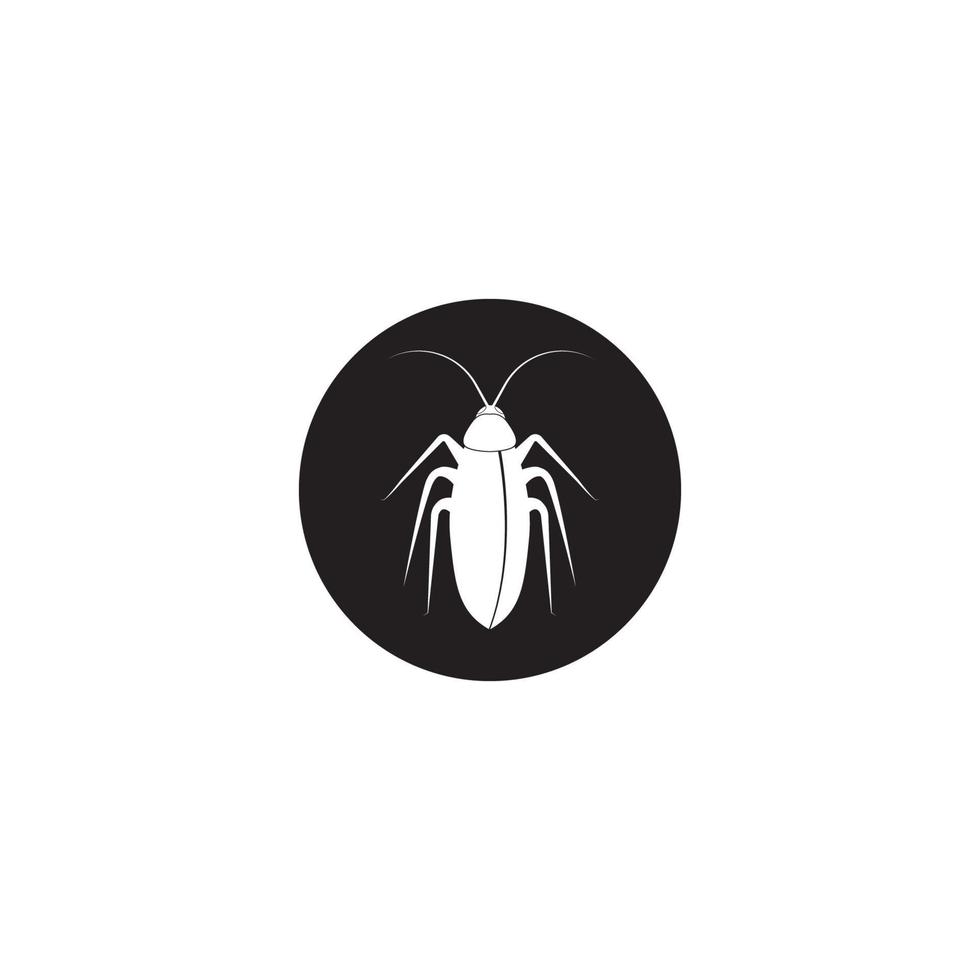 vector de icono de cucaracha