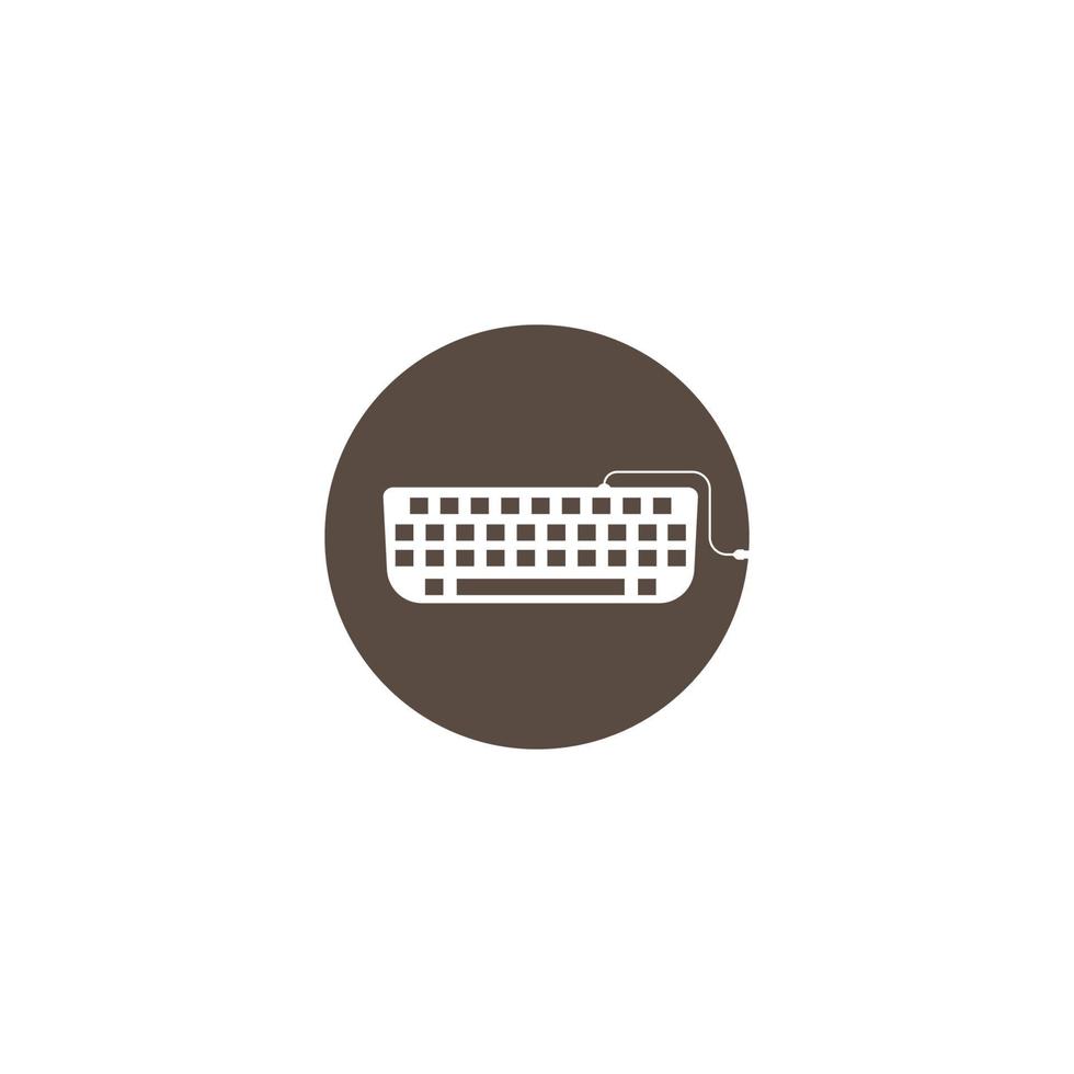 Keyboard icon  vector