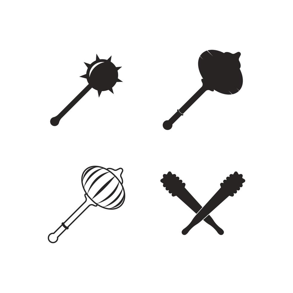 bludgeon icon  vector
