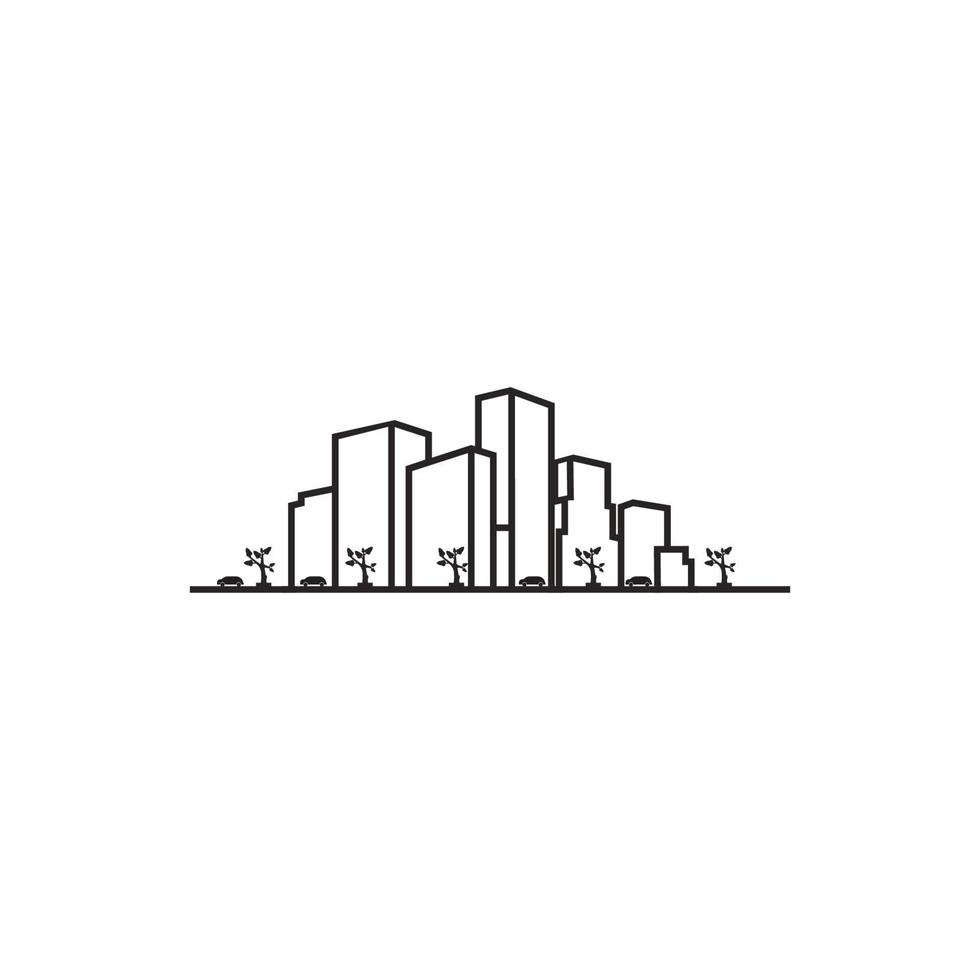 modern urban icon vector