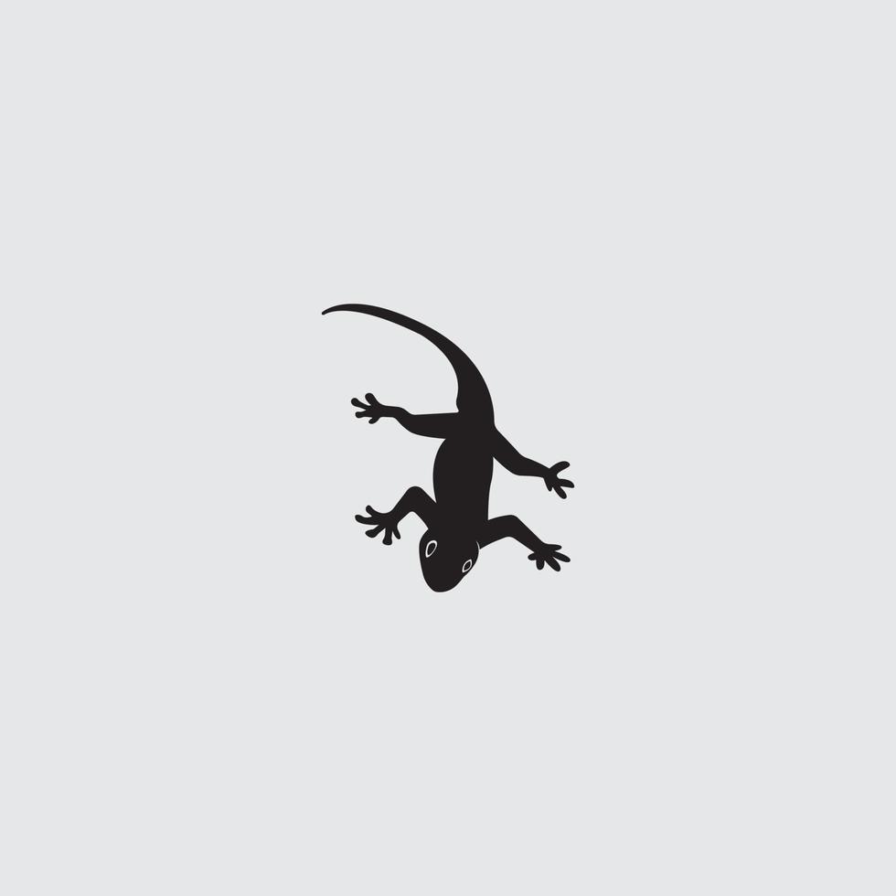 icono de lagarto de casa vector