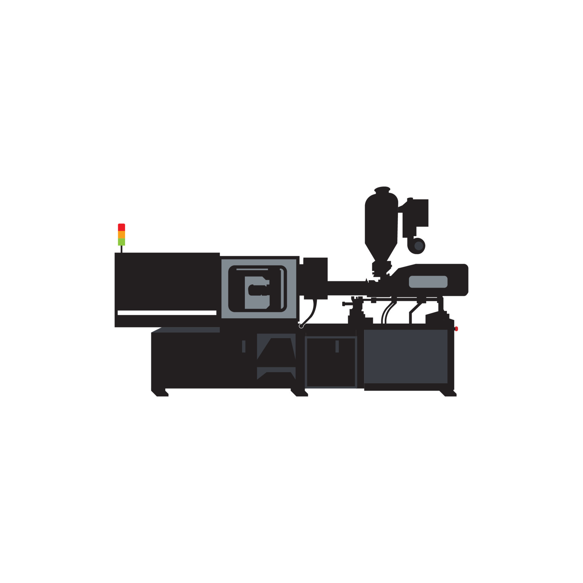 injection molding machine icon 10960020 Vector Art at Vecteezy