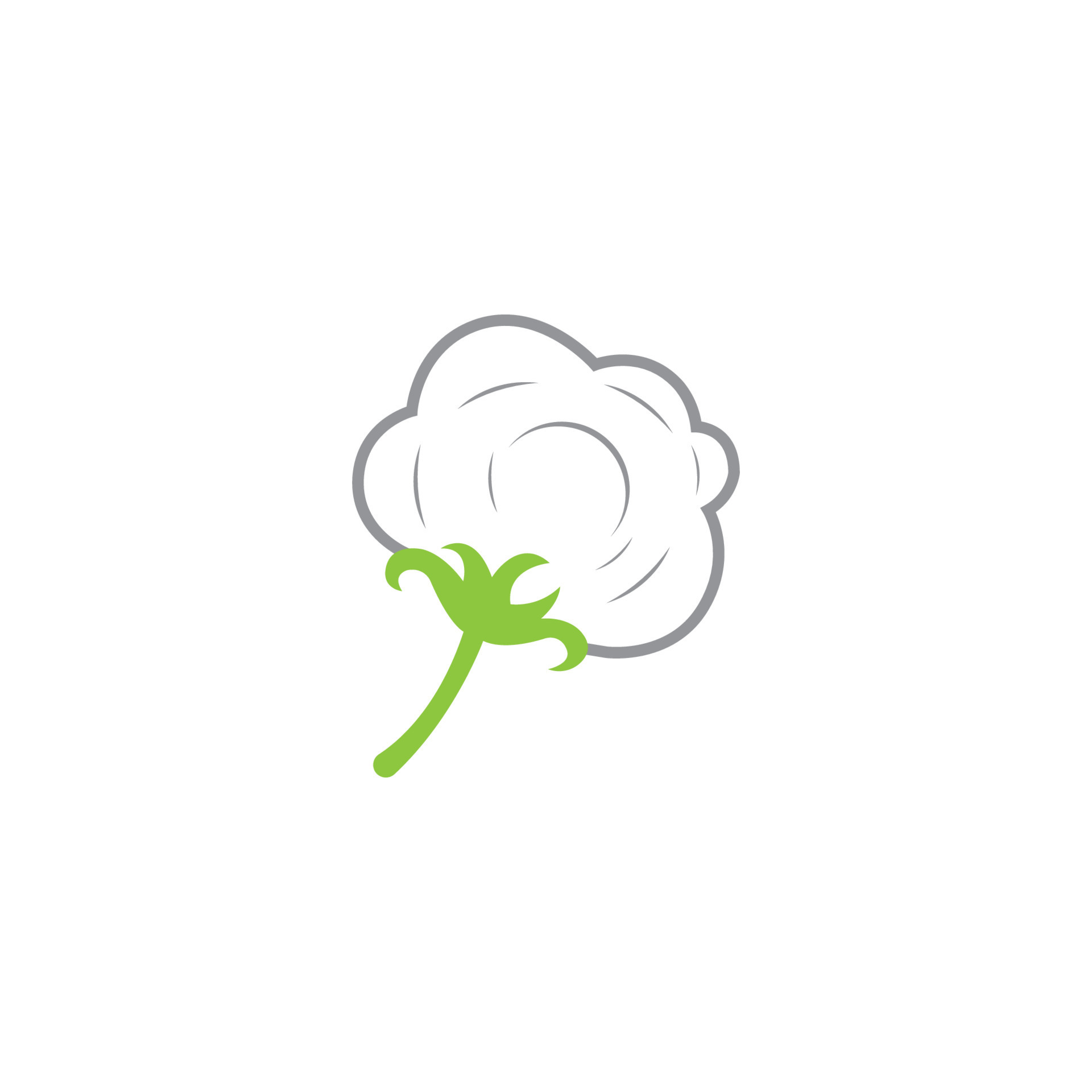 cotton icon Dragon logo background, vector illustration template design ...