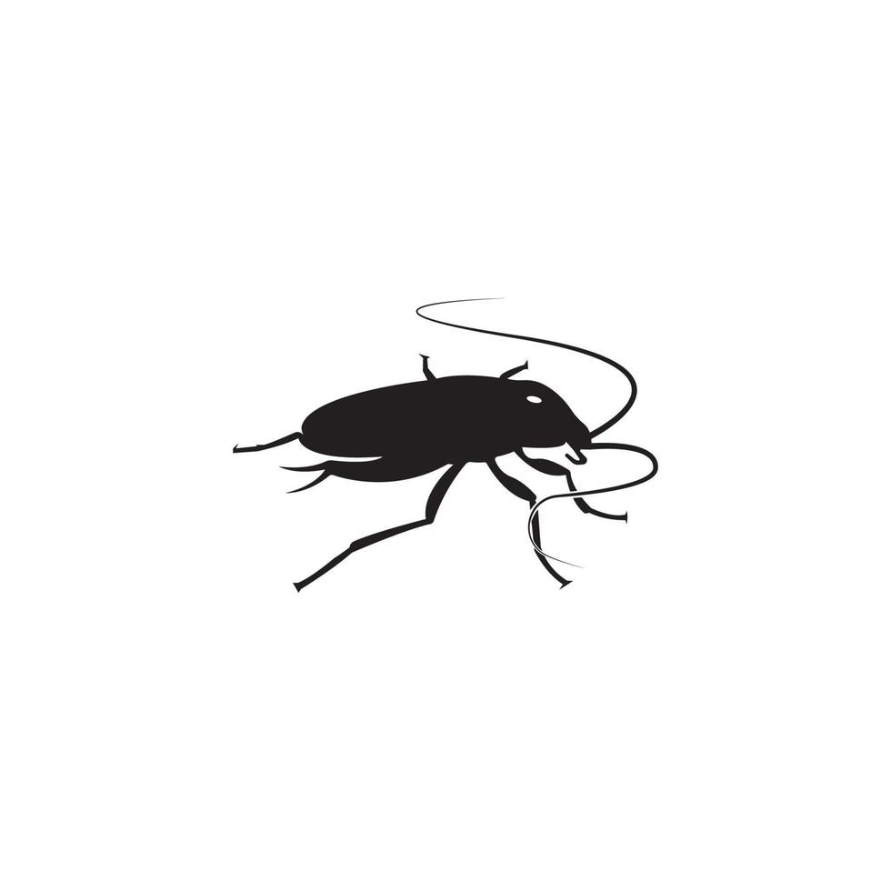 vector de icono de cucaracha