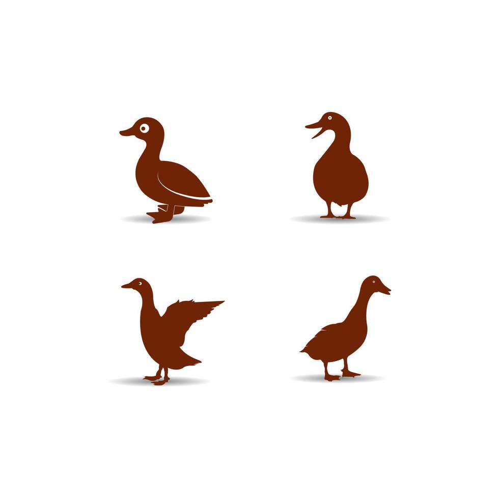 duck icon  vector