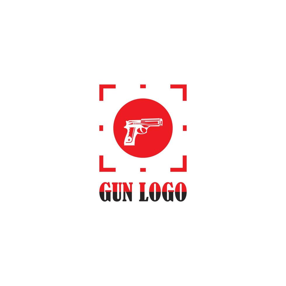 pistola logo vector
