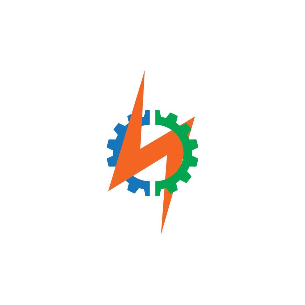 renewable energy system logo vector