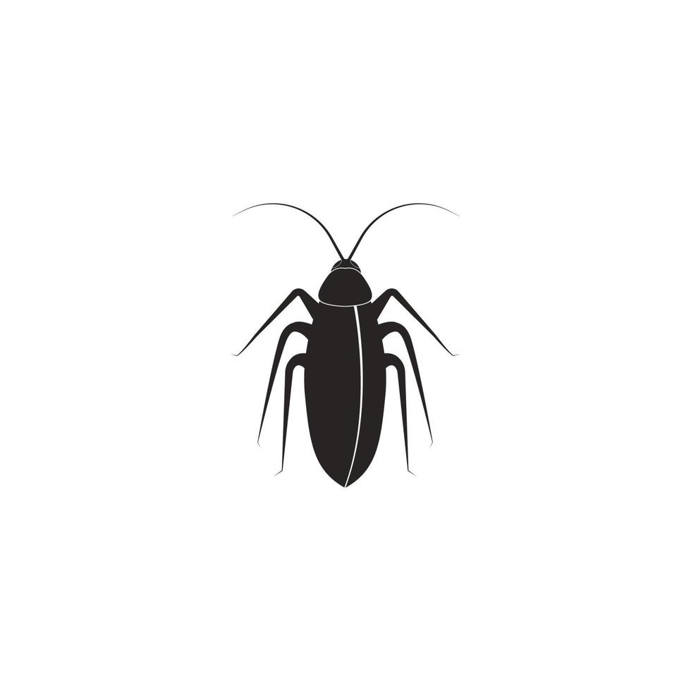 vector de icono de cucaracha