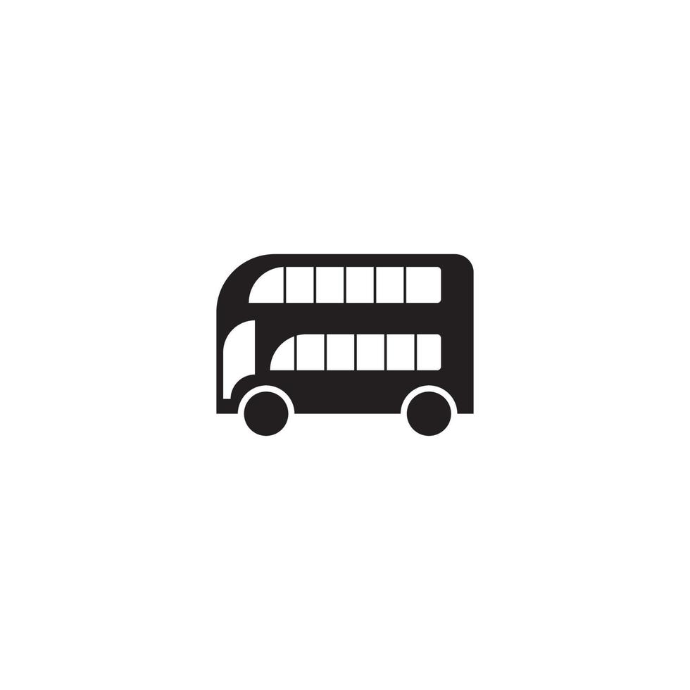 vector de icono de autobús