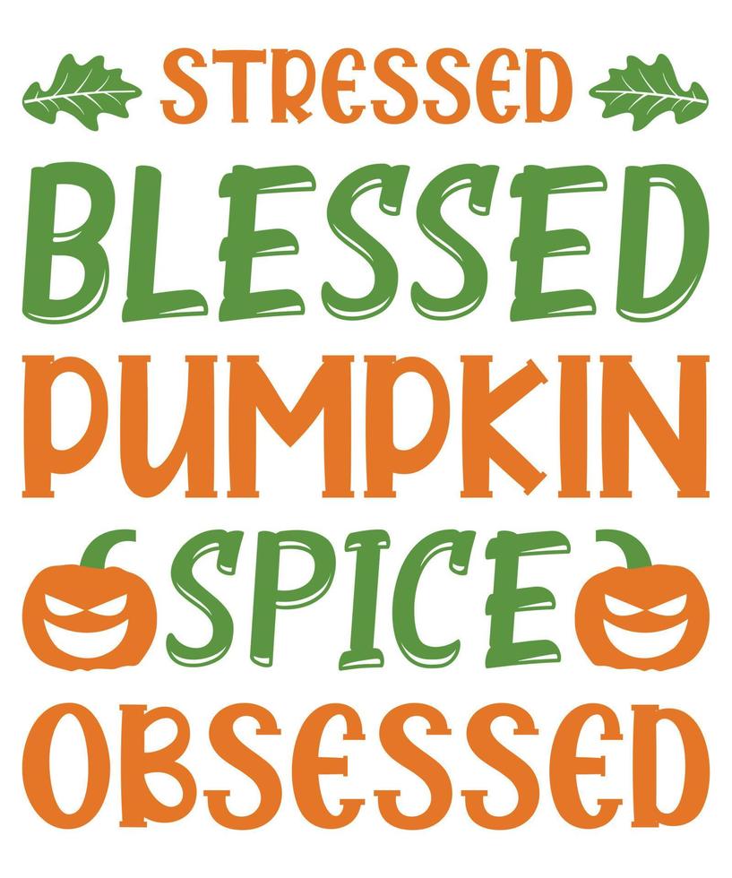 Fall T-shirt  Design vector