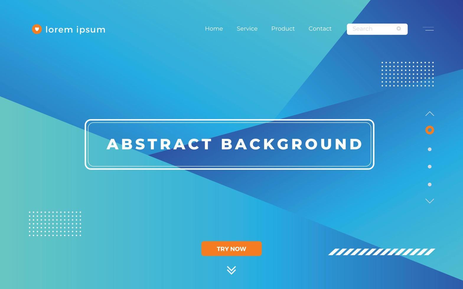 Abstract background design. Landing page template. Website template. Eps10 vector. vector