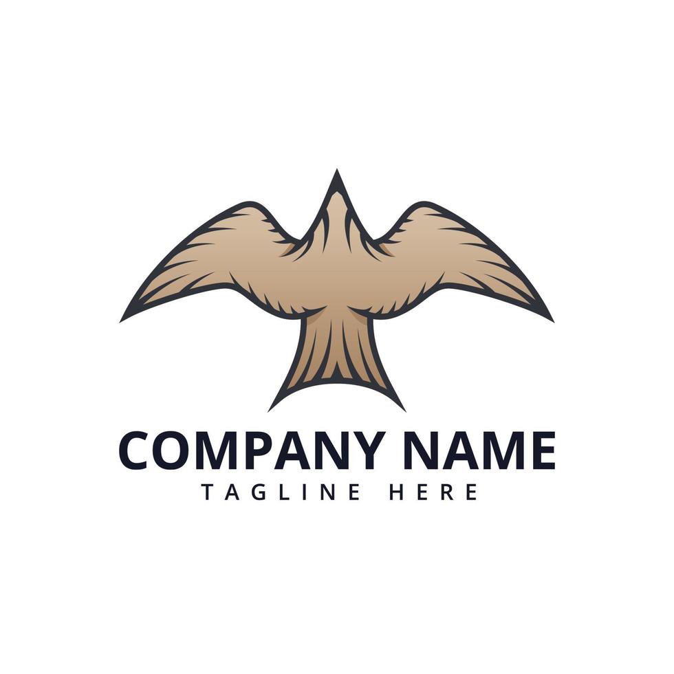 Eagle vector logo design