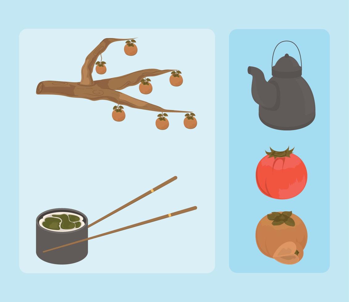 korea chuseok culture vector