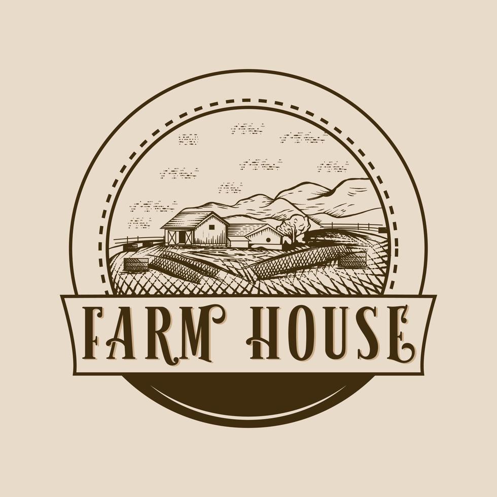 FARM HAOUSE LOGO vector