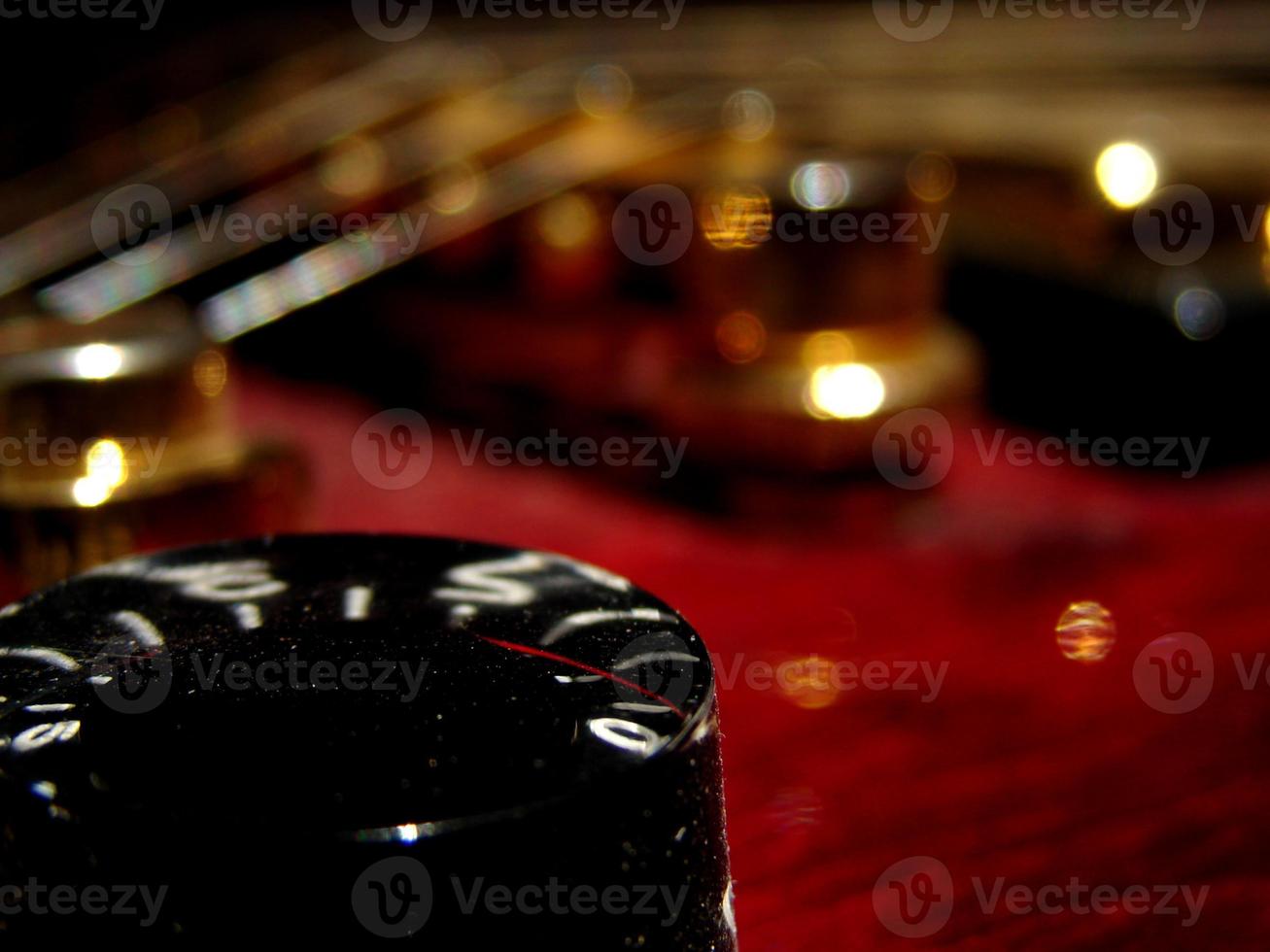 electric guitar view photo