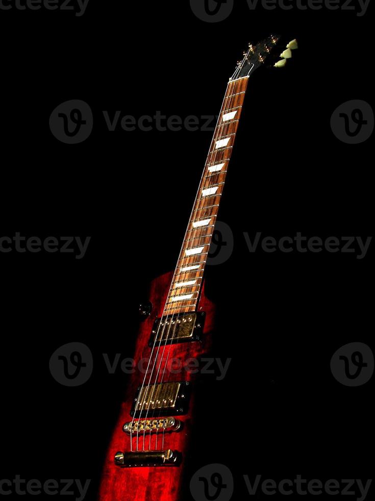 electric guitar view photo