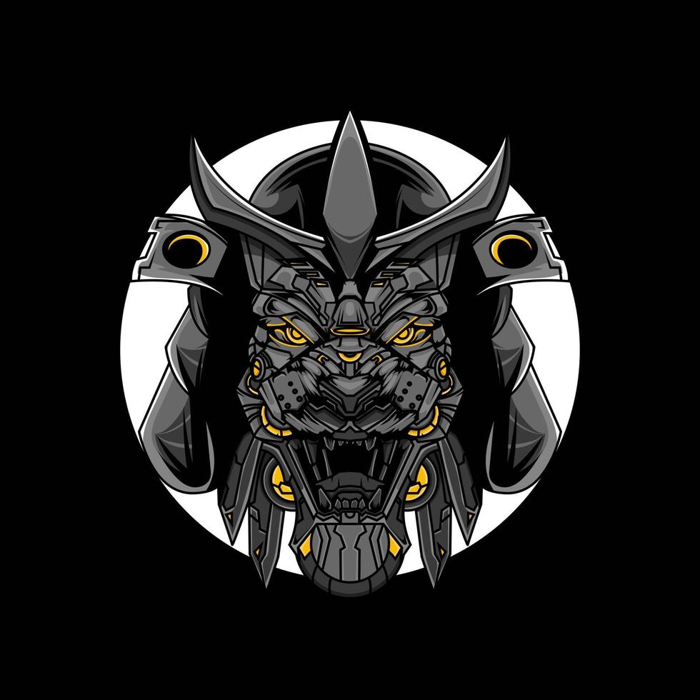 MECHA LION RONIN vector