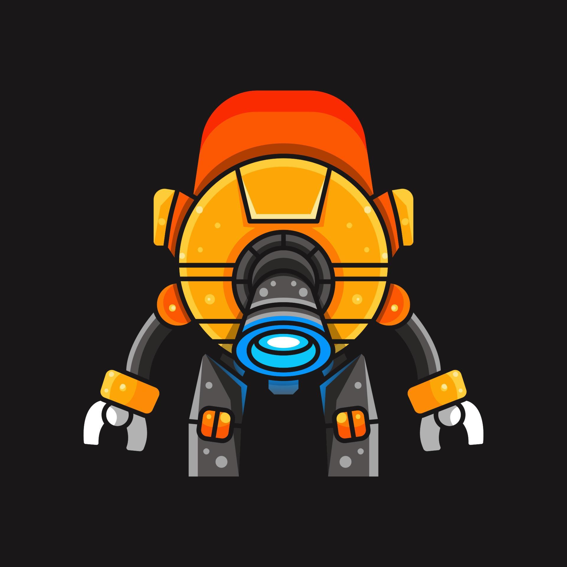 ILLUSTRATION OF SPACE ROBOT 10962126 Vector Art at Vecteezy