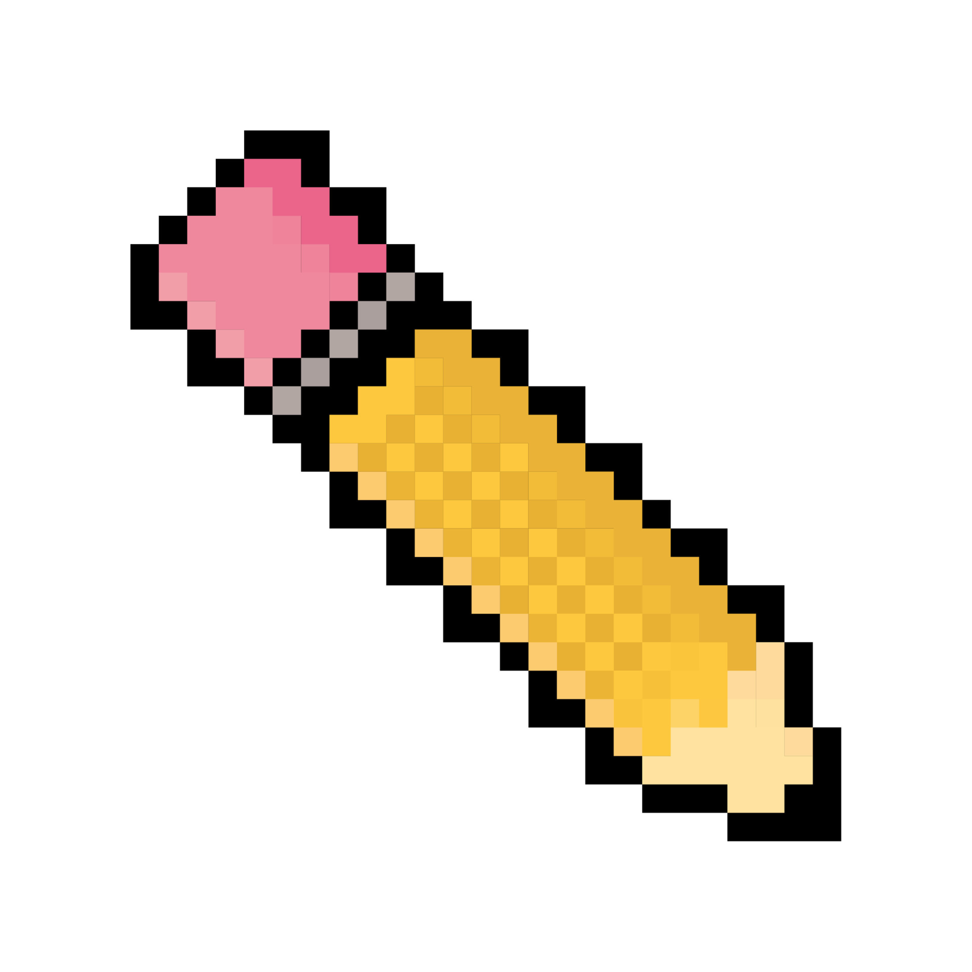 pencil pixel icon 10962341 Vector Art at Vecteezy