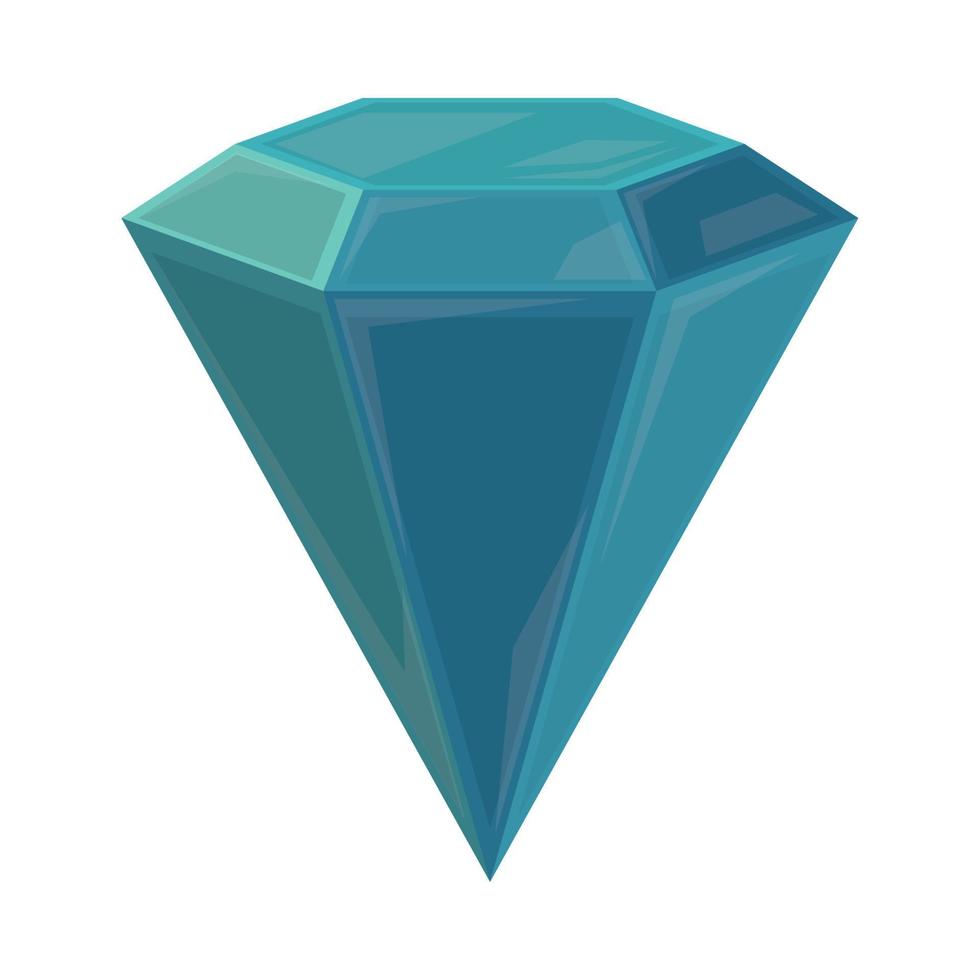 diamond jewelry icon vector