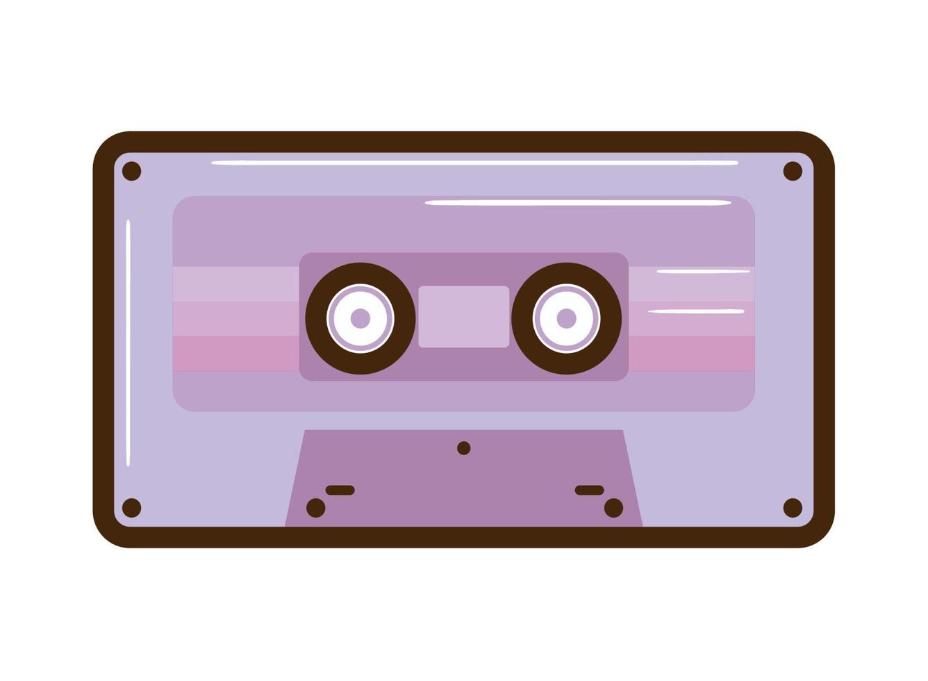 cassette tape music vector