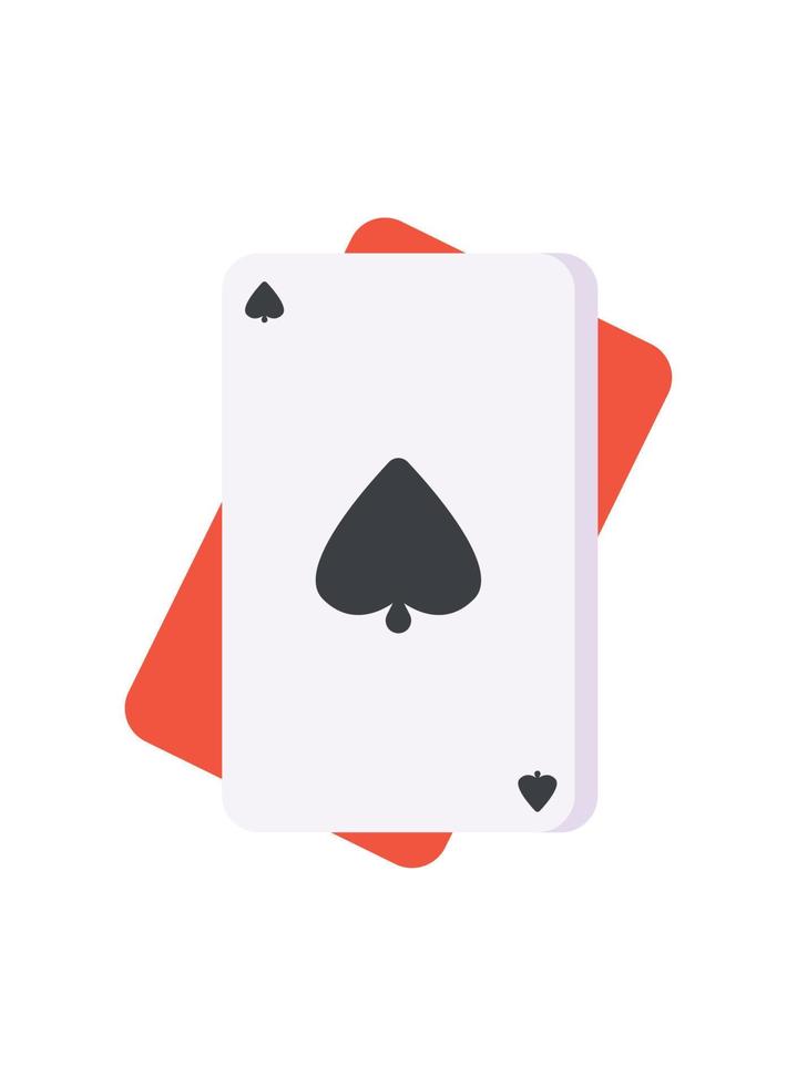 ace card poker vector