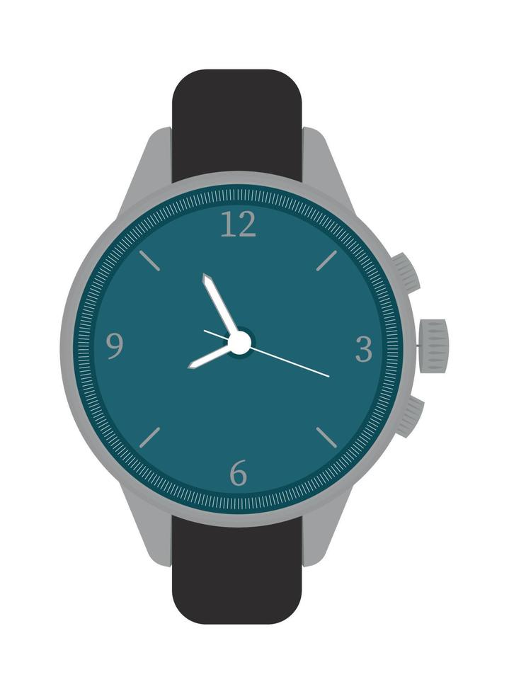 elegant watch icon vector