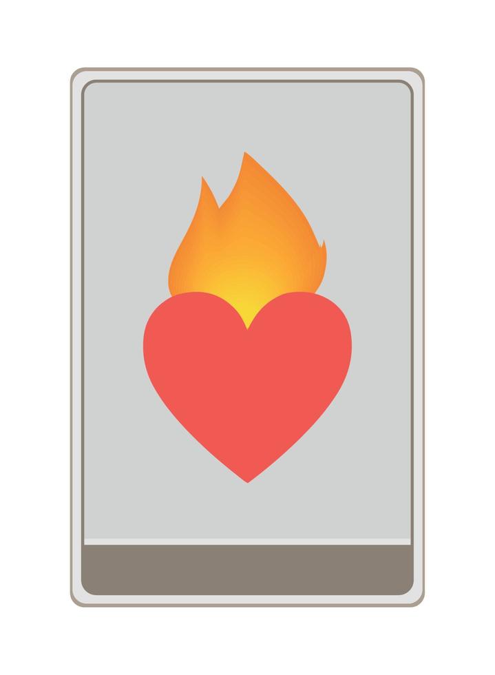fortune telling card vector
