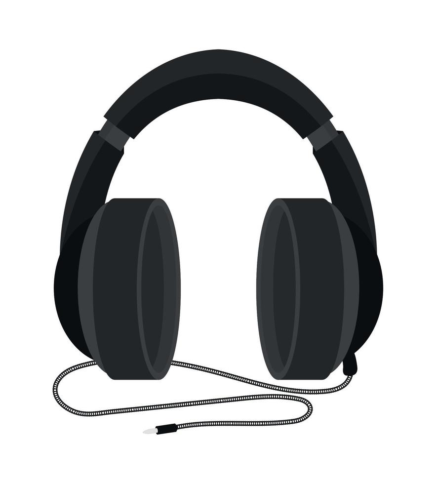 headphone gadget icon vector